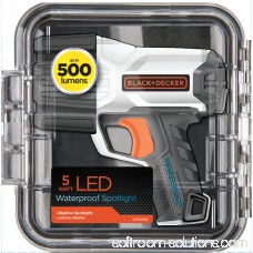 Black & Decker Wpak5b 500 lumen 5 watt Waterproof Led Spotlight 556293961